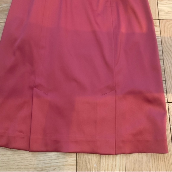 𝅺max & Cleo burnt orange cocktail dress size 2 - Picture 9 of 12